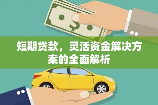 内丘短期贷款，灵活资金解决方案的全面解析
