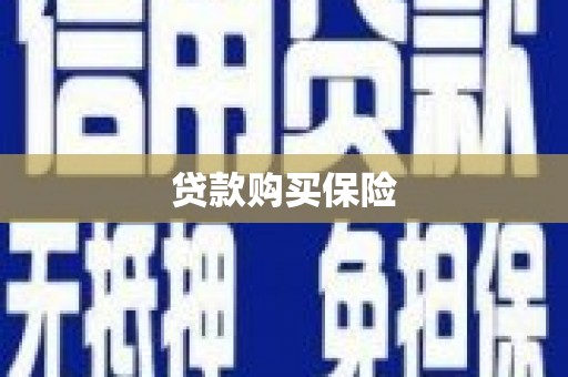 内丘贷款购买保险