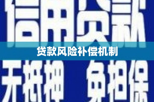 内丘贷款风险补偿机制