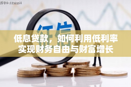 内丘低息贷款，如何利用低利率实现财务自由与财富增长